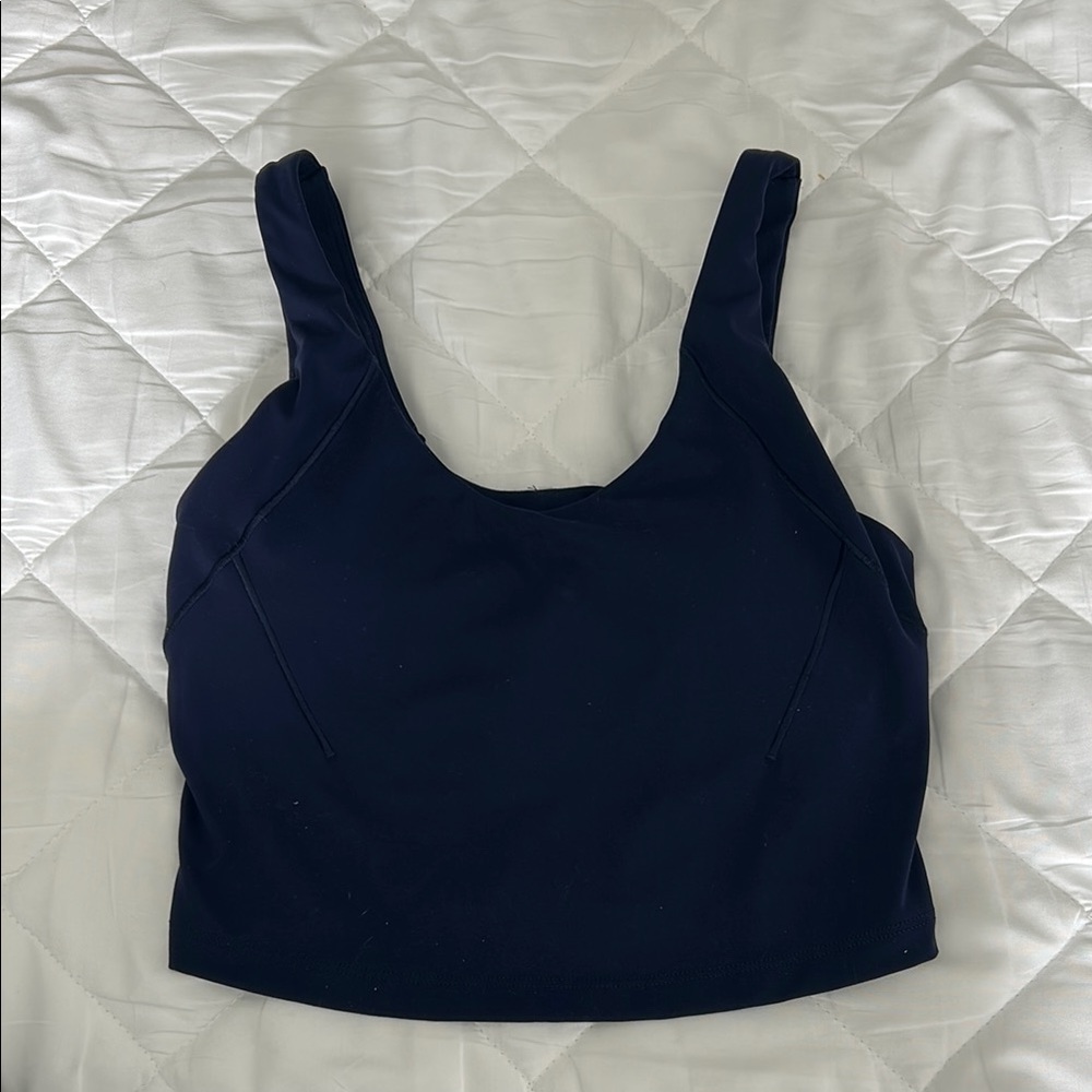Black Cropped Tank Top